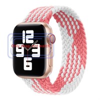 Solo Loop trenzado para Apple Watch Series 7 6 Se 5 4 3