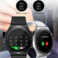 Reloj inteligente de negocios multifuncional, grande 4gRam, monitor de ritmo cardíaco Rastreador de actividad del sueño Paso podómetro Contador de calorías Mensaje de llamada Notificación Deportes Reloj de salud para hombres Mujeres