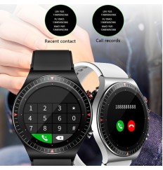 Reloj inteligente de negocios multifuncional, grande 4gRam, monitor de ritmo cardíaco Rastreador de actividad del sueño Paso podómetro Contador de calorías Mensaje de llamada Notificación Deportes Reloj de salud para hombres Mujeres