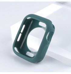 Funda de silicona suave para Apple Watch Series 7 8 45mm 41mm cubierta protectora Shell Iwatch Se 6 5 3 44mm 40mm 42mm 38mm Accesorios