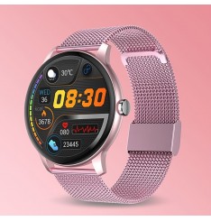 Smart Watch Bt Call Fitness Tracker Monitor de ritmo cardíaco Dial impermeable Reloj inteligente