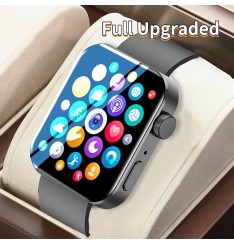 Smart Watch Pantalla completa Llamada inalámbrica Contraseña Sports Custom Watch Face Sleep Monitor Smartwatch