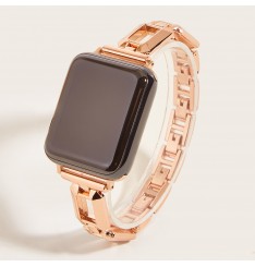 Correa de reloj inteligente Square Hollow Fashion para Apple Watch1-6 Generation