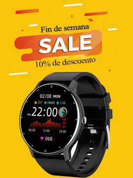 10% de descuento en reloj inteligente barato