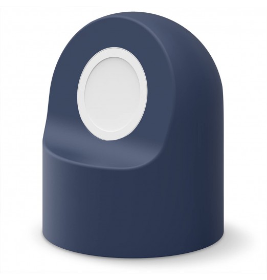 Carga magnética de silicona premium compatible con el modo de mesita de noche para la serie Apple Watch