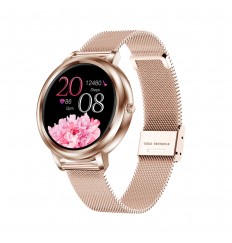 Reloj elegante de la supervisión del ritmo cardíaco de las mujeres, reloj elegante de la moda, prenda impermeable para la aptitud de los deportes