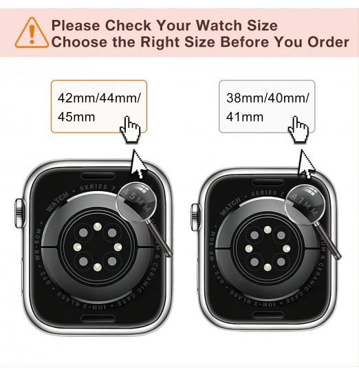 Correa de reloj de acero inoxidable de metal milanesa de diseño ajustable para Apple Watch Series 38/40/41/42/44/45 mm