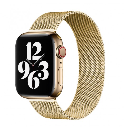 1 correa de bucle magnético para Apple Watch Band 44mm 40mm 45mm 41mm 42mm 38mm, pulsera de acero inoxidable Iwatch Serie 3 5 6 Se 7 8