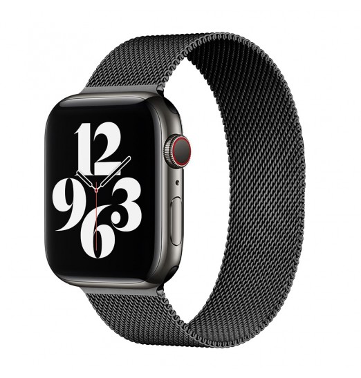 1 correa de bucle magnético para Apple Watch Band 44mm 40mm 45mm 41mm 42mm 38mm, pulsera de acero inoxidable Iwatch Serie 3 5 6 Se 7 8