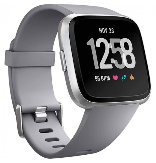 Correas de repuesto compatibles con Fitbit Versa Smartwatch, Versa 2 y Versa Lite Se Sports Watch Band para mujeres y hombres, grande, negro