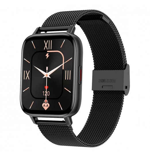 Reloj inteligente con control de la presión arterial del ritmo cardíaco Deportes Reloj de pulsera de llamada inteligente