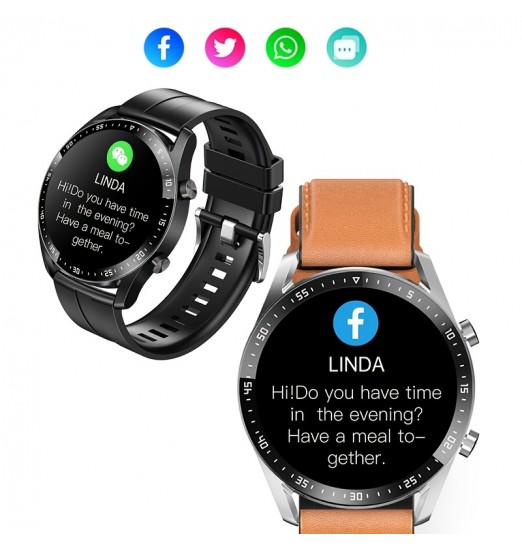 Reloj inteligente, reloj inteligente para hombres, reloj inteligente suinsist para teléfonos Android e iOS (diario/recepción de llamadas, reproductor de música), rastreador de actividad física con monitor de sueño/hora, pantalla táctil Ultra HD a prueba d