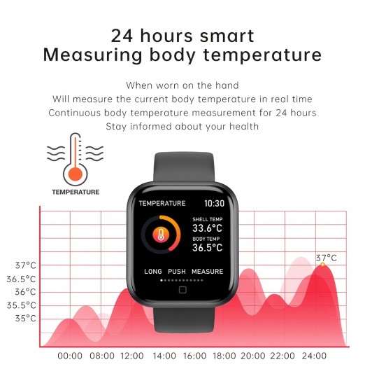 T80s Medición de la temperatura corporal Ejercicio Reloj inteligente Paso Calorías Información de llamada Recordatorio Frecuencia cardíaca Imagen Temperatura Monitoreo en tiempo real Monitoreo del sueño