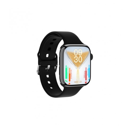 Reloj inteligente con control de frecuencia cardíaca, reloj inteligente resistente al agua con doble clic, reloj deportivo para mujer y hombre
