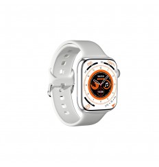 Reloj inteligente con control de frecuencia cardíaca, reloj inteligente resistente al agua con doble clic, reloj deportivo para mujer y hombre
