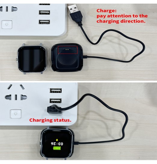 1 reloj inteligente con medidor de ritmo cardíaco, presión arterial, seguimiento del sueño, monitoreo, reloj inteligente con correa de repuesto