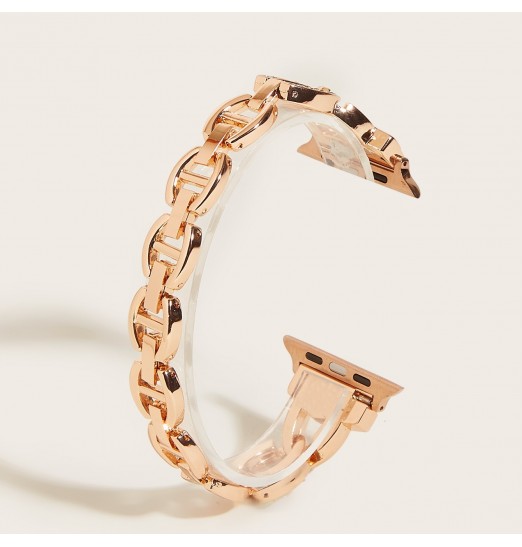 Correa Metal Vo Con Strass Para Iwatch 1-6