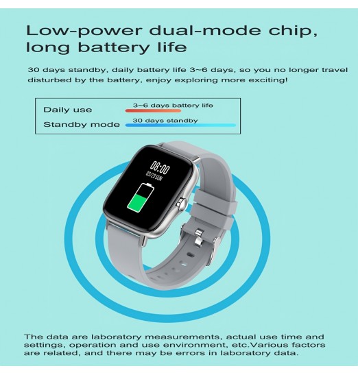 T42s Reloj inteligente Impermeable Deportes Salud Monitoreo Pulsera de llamada inalámbrica