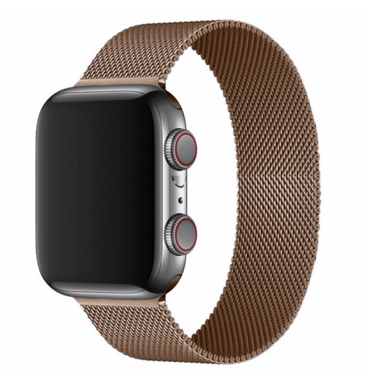 Correa Milanese Loop Compatible con Apple Watch 41mm 45mm 40mm 44mm